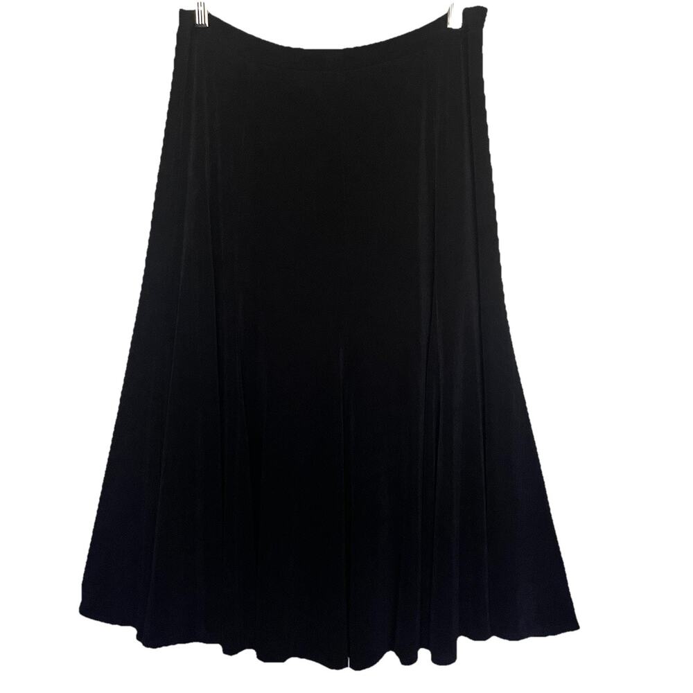 Chico's Black Midi Skirt